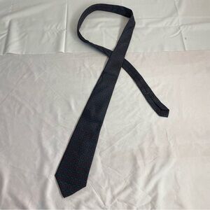 Vintage Hathaway All Silk Tie Green Red Geometric Made in USA